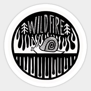 WildFire Snail Sticker